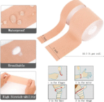Göğüs Dikleştirme Kaldırma Bandı | Görünmez Destek Göğüs Bandı S Beden 2.5cm - Görsel 3